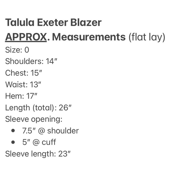 Talula Exeter Boyfriend Blazer - Picture 10 of 10